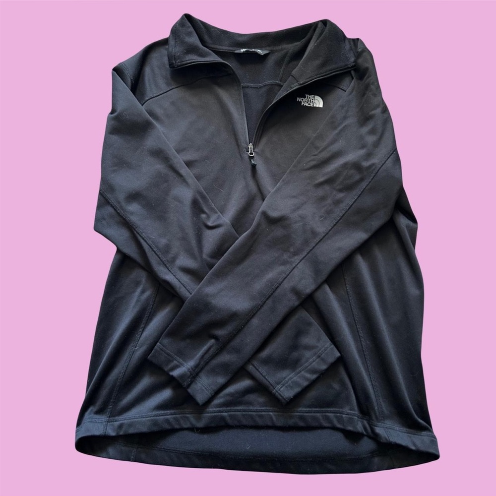 men's the north face quarter-zip pullover size L